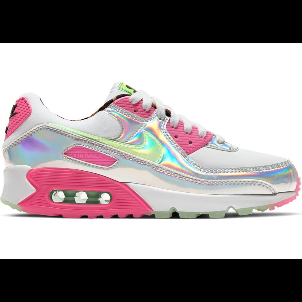 NIKE AIRMAX 90 "LX DAISY LEOPARD IRIDESCENT" (W)